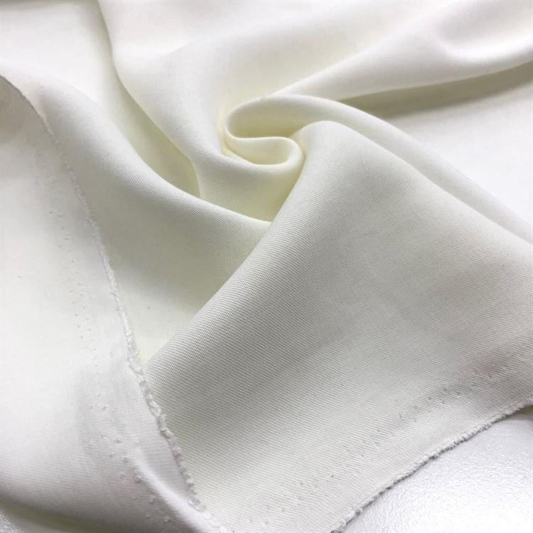 Taşlanmış Keten Kumaş Kırık Beyaz