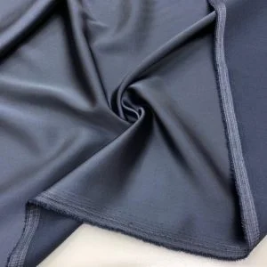 Asetat Saten Kumaş Antrasit Mavisi