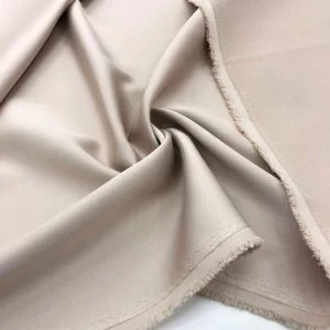 Asetat Saten Kumaş Bej