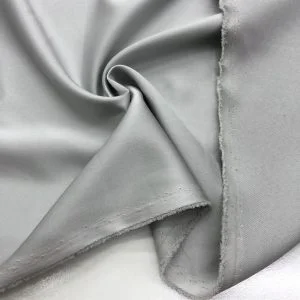 Asetat Saten Kumaş Gri