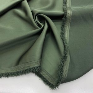 Asetat Saten Kumaş Haki Yeşili Asetat Saten Kumaş Haki Yeşili