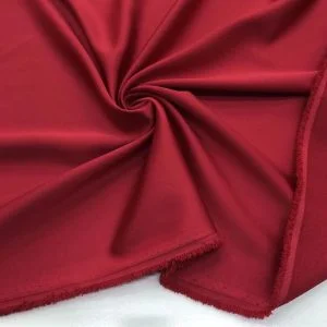 Asetat Saten Kumaş Kırmızı