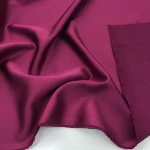 Asetat Saten Kumaş Koyu Fuşya