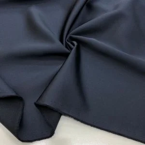 Asetat Saten Kumaş Koyu Lacivert