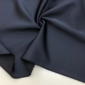 Asetat Saten Kumaş Koyu Lacivert