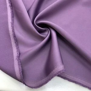 Asetat Saten Kumaş Lavanta