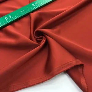 Asetat Saten Kumaş Mercan