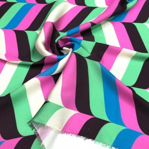 İpek Desenli Saten Kumaş