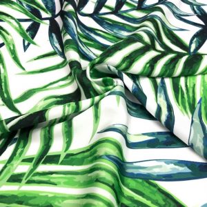 İpek Desenli Saten Kumaş