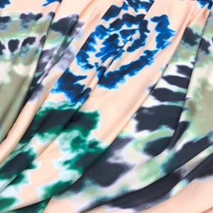 İpek Desenli Saten Kumaş