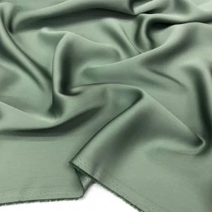 İtalyan Saten Kumaş Çağla Yeşili