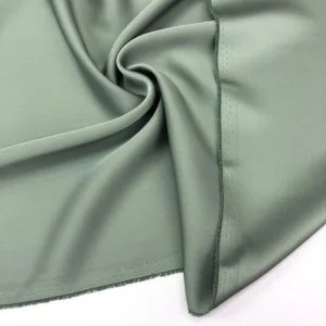 İtalyan Saten Kumaş Çağla Yeşili