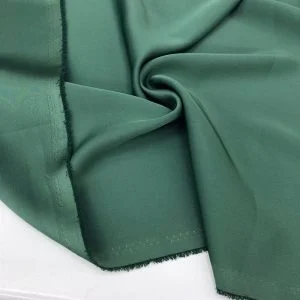 İtalyan Saten Kumaş Koyu Çağla Yeşili