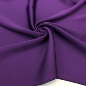 İtalyan Saten Kumaş Mor