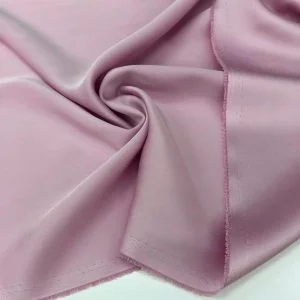 İtalyan Saten Kumaş Toz Pembe