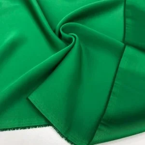 İtalyan Saten Kumaş Yeşil