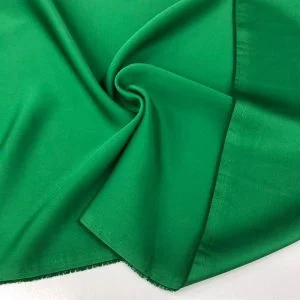 İtalyan Saten Kumaş Yeşil