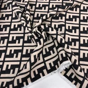 Kendinden Simli Keten Kumaş