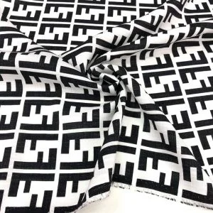 Kendinden Simli Keten Kumaş