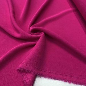 Kobe Krep Kumaş Fuşya