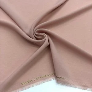 Kristal Krep Kumaş Somon