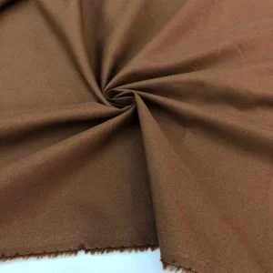 Poplin Kumaş Açık Kahverengi