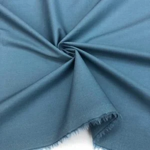 Poplin Kumaş Açık Petrol Mavisi
