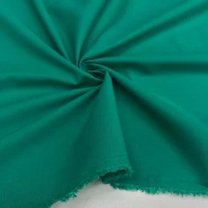 Poplin Kumaş Benetton Yeşili