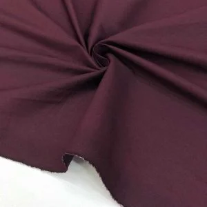 Poplin Kumaş Koyu Bordo