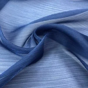 Simli Organze Tül Kumaş