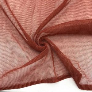 Simli Piliseli Tül Kumaş Kiremit