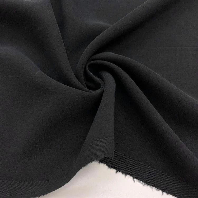 Taşlanmış Cupra Kumaş Siyah