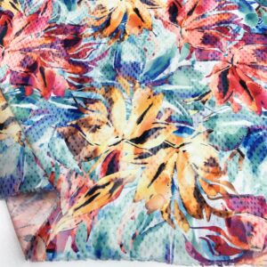 İpek Desenli Saten Kumaş