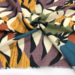 İpek Desenli Saten Kumaş