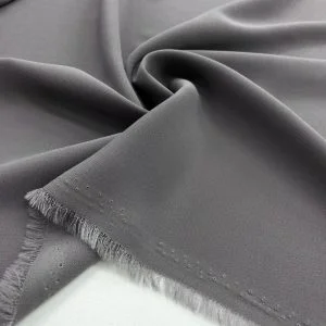 Medine İpeği Kumaş Koyu Gri