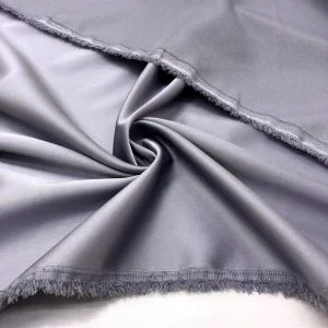 Asetat Saten Kumaş Gri