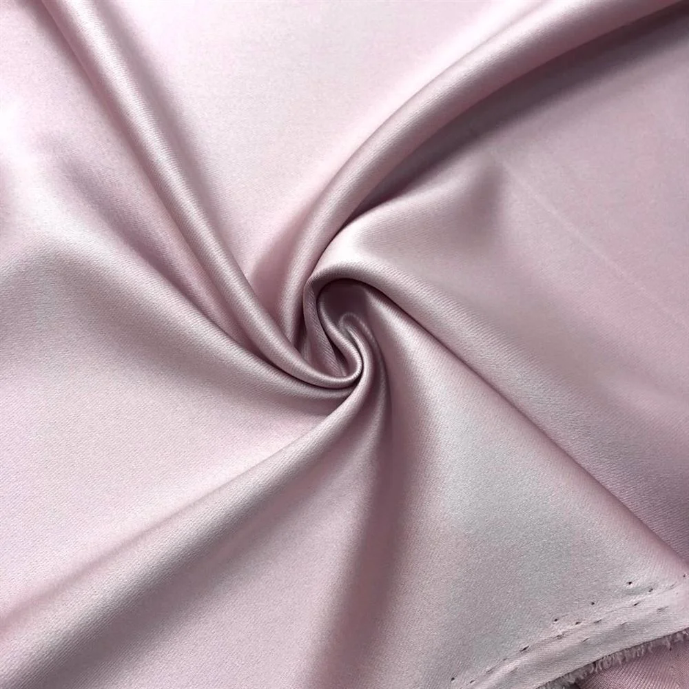 Asetat Saten Kumaş Toz Pembe