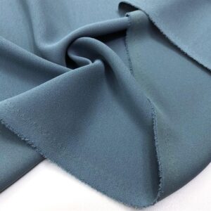 Double Krep Kumaş Açık İndigo