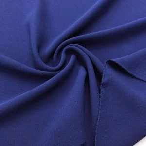 Double Krep Kumaş Açık Lacivert