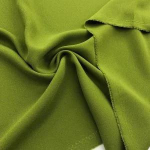 Double Krep Kumaş Fıstık Yeşili