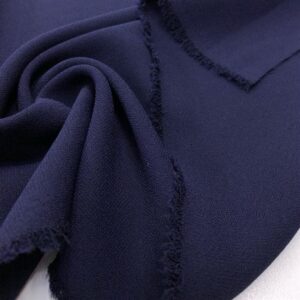 Double Krep Kumaş Lacivert