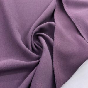 Double Krep Kumaş Lavanta Rengi