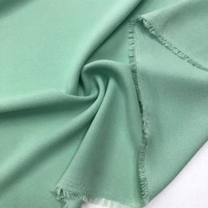 Double Krep Kumaş Nil Yeşili