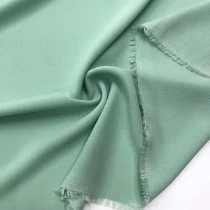 Double Krep Kumaş Nil Yeşili