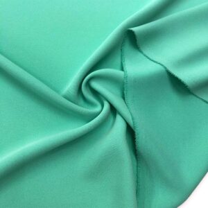 Double Krep Kumaş Su Yeşili