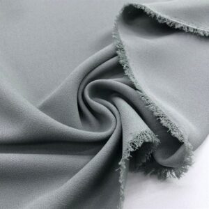 Double Krep Kumaş Su Yeşili