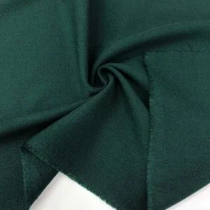 Yün Jourjet Krep Kumaş Zümrüt Yeşili