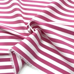 Çizgili Poplin Kumaş Çizgili Poplin Kumaş