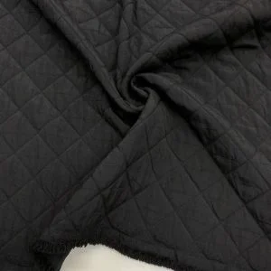 İnce Kapitone Kumaş Siyah