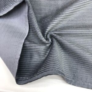 Kadife Fitilli Kumaş Koyu Gri